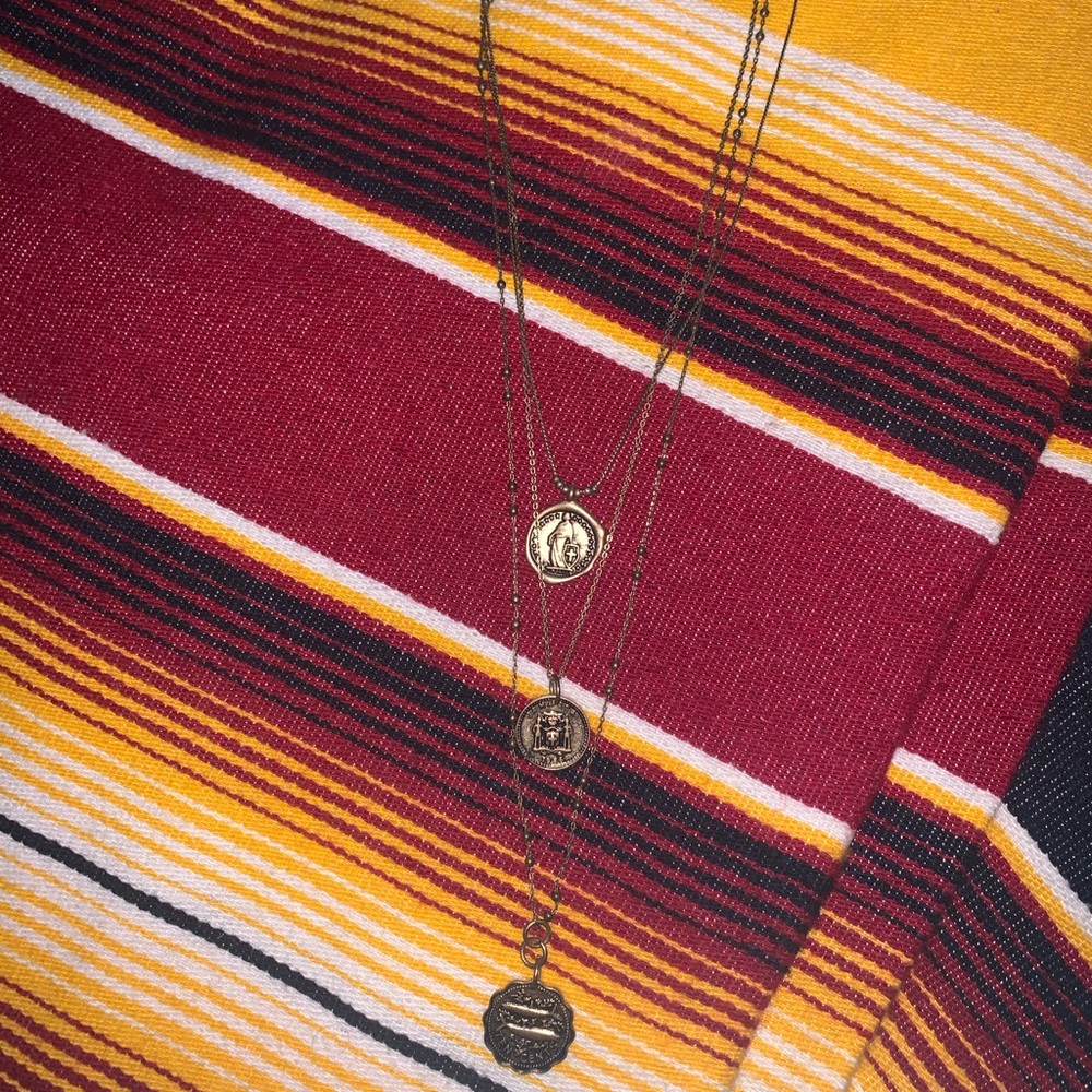 Women’s 3 piece layered necklaces